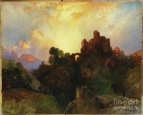 Caledonia Stern And Wild 1919 Painting By Thomas Moran Fine Art America