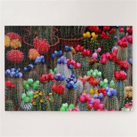 Cacti Jigsaw Puzzles Zazzle Co Uk