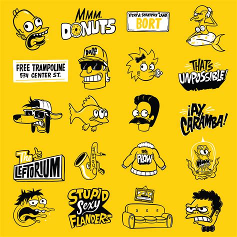 The Simpsons 30th Anniversary On Behance