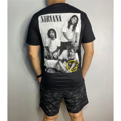 Jual Kaos Band Kaos Nirvana Series Baju Nirvana Kurt Cobain