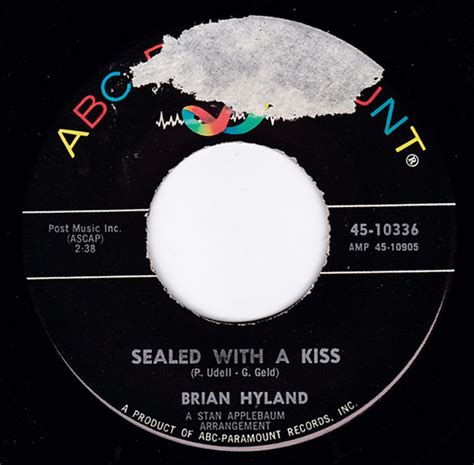 Brian Hyland Sealed With A Kiss Summer Job Vinyl Discogs