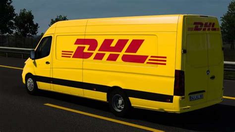 Skin Dhl Mercedes Benz Sprinter Ets Mods Euro Truck