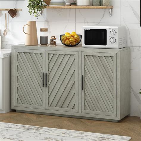 Amazon Lumisol Retro Farmhouse Sideboard Door Large Storage