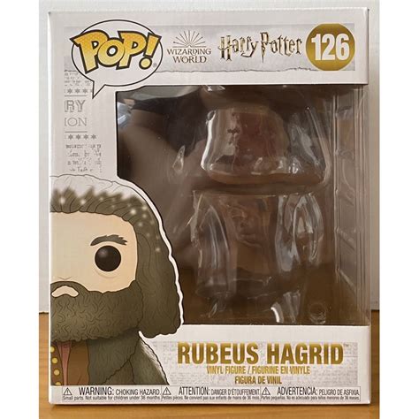 Caixa Vazia Blister Funko Pop Harry Potter Rubens Hagrid