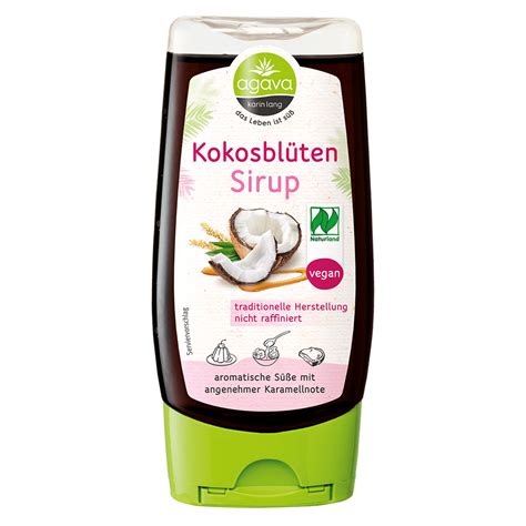 Bio Kokosblüten Sirup von agava bei greenist de