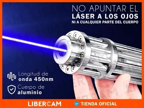 Puntero Laser Azul Metal El Mas Potente Prende Fuego En Venta En