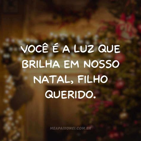 Msg De Feliz Natal Para Filho