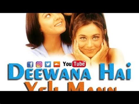 Deewana Hai Ye Mann HD Song Salman Khan Rani Preity Chori