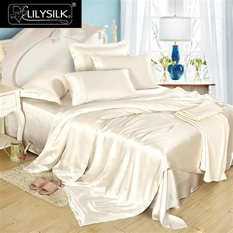 Aliexpress Buy Lilysilk Pcs Luxury Silk Bedding Sets Seamless