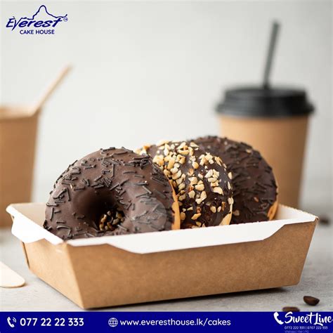Choco Nut Donut - Everesthouse.lk