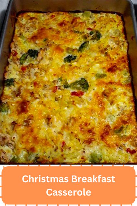 Christmas Breakfast Casserole - WEEKNIGHT RECIPES