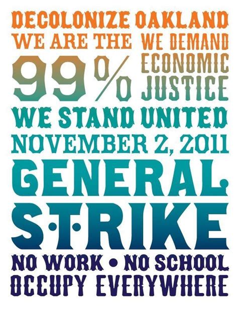 General Strike Posters - Occupy Oakland