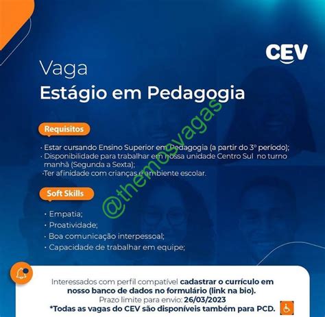 Estágio em Pedagogia Teresina PI 01 vaga s Themos Vagas