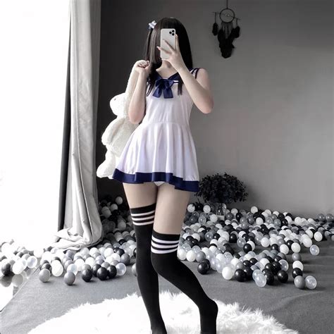 Japanese Lingerie Sexy School Uniform Woman Lingerie Student Costumes Temptation Cute Dress