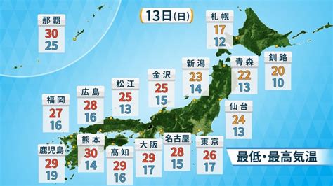 【3連休の天気】秋晴れ列島 絶好の行楽・運動会日和に 関東以西は夏日続出で30℃真夏日も（ウェザーマップ） Yahooニュース