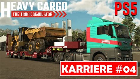 Heavy Cargo The Truck Simulator Ps Karriere Eeendlich Mein