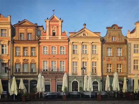 Old Buildings On The Stary Rynek Square In Pozna Poland June 2019