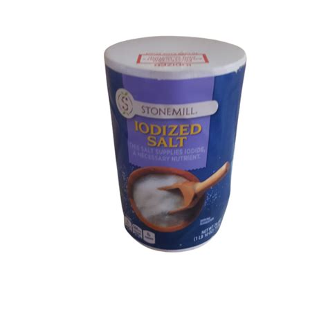 Stonemill Iodized Salt 737g New Life Group