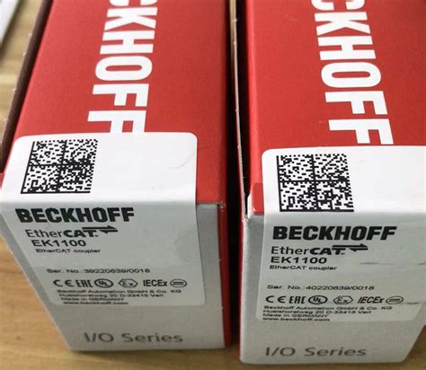 New In Box Beckhoff Ek Ethercat Terminal Module Fast Shipping Us