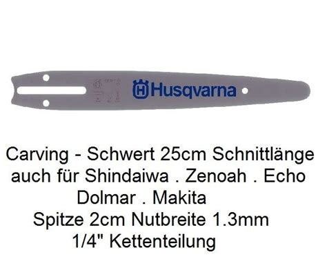 Carving Schwert Cm Husqvarna Cm Spitze Kettens Ge Diverse Kettens Ge