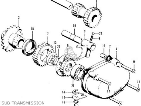 Honda CT90 TRAIL 1970 K2 USA parts lists and schematics