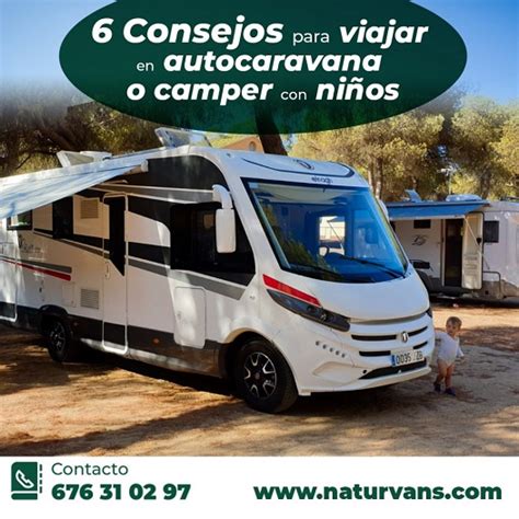 Realizar Viajes En Autocaravana Con Ni Os Naturvans