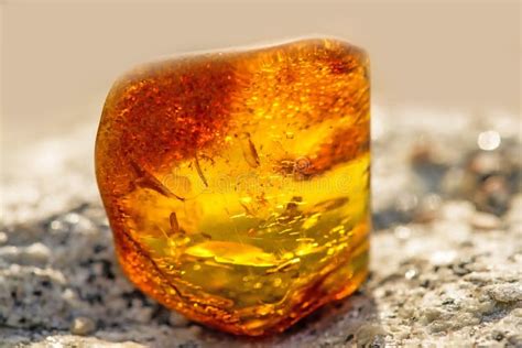 Bursztyn na plaży zdjęcie stock Obraz złożonej z gemstone 93667842