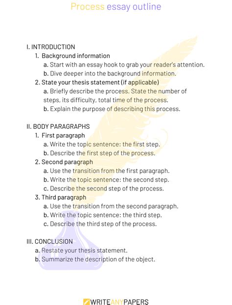 How To Write A Process Essay A Complete Guide With Topics