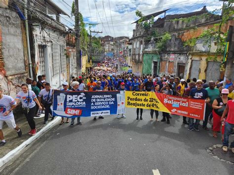 Jornalistas Mostram Suas Reivindica Es No De Julho Sinjorba