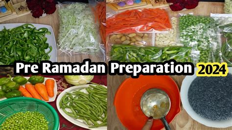 My Pre Ramadan Preparation 2024 Make And Freeze Viral Ramadan