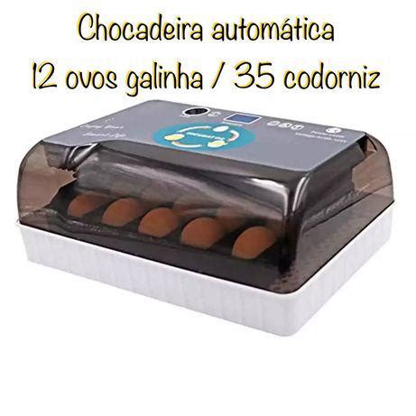 Chocadeira Incubadora Automatica 12 Ovos ANIMAIS Novembro Clasf