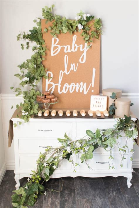 Baby In Bloom Ashleys Dream Decor Baby Shower Inspiration Spring