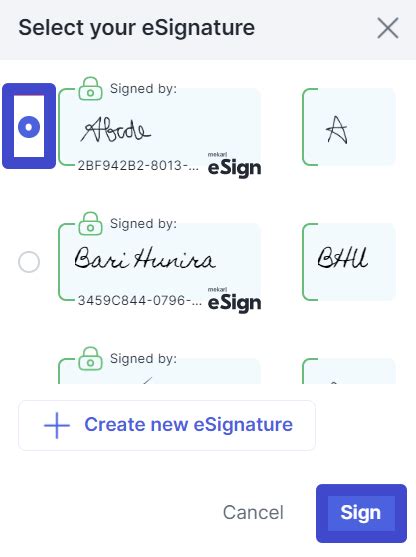 Bagaimana Cara Memberikan Esignature Melalui Website Mekari Sign