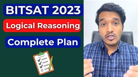 BITSAT 2023 Logical Reasoning Verbal Reasoning How To Score 80