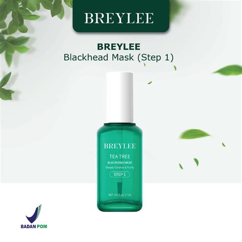 Jual BREYLEE Tea Tree Blackhead Mask STEP 1 Pengangkat Pembersih