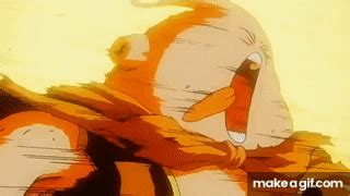 Majin Buu explosion meme template on Make a GIF