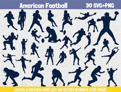 Football Svg SVG Files for Cricut Football Clipart American - Etsy