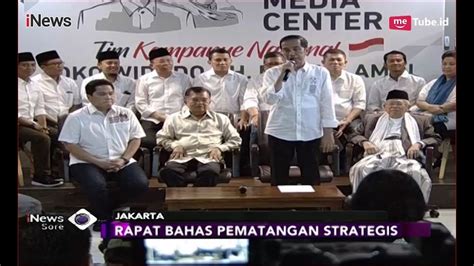 Bahas Stretegi Pemenangan Erick Thohir Pimpin Rapat Perdana Tkn Jokowi