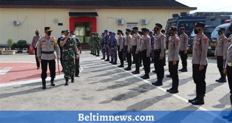 Jelang Bulan Suci Ramadhan Polres Beltim Gelar Operasi Keselamatan