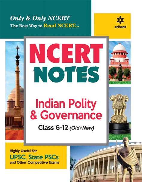 Arihant Indian Polity NCERT Notes MCQs PDF Latest Edition