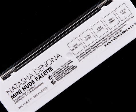 Natasha Denona Nude Mini Eyeshadow Palette Review Swatches Fre Mantle Beautican Your Beauty