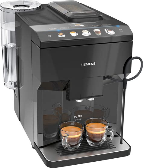 Siemens Eq Espressomaskine Tp R Sort Med Prismatch