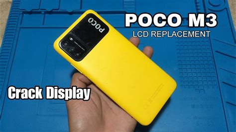 Poco M Crack Display Lcd Replacement Javier S Diy Youtube