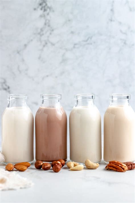 How To Make Homemade Nut Milk 4 Different Ways Ambitious Kitchen Artofit