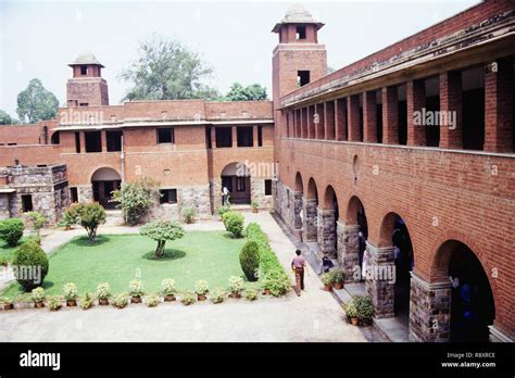 St Stephens College Delhi India Stock Photo Alamy