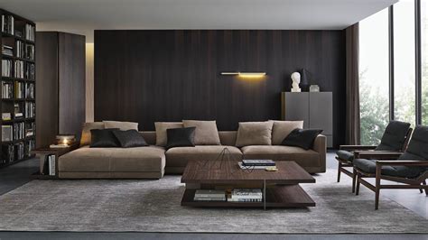 BRISTOL Fabric sofa By Poliform | design Jean-Marie Massaud