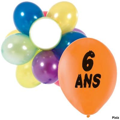 Anniversaire Ans Montage Photo Pixiz