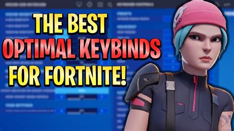 The Best Optimal Keybinds For Fortnite Beginners Full Explanation