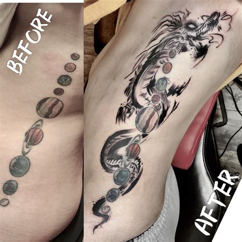 Dragon tattoo done by Jonny Elliot @ Inkenstein Tattoo, Phoenix AZ : r ...