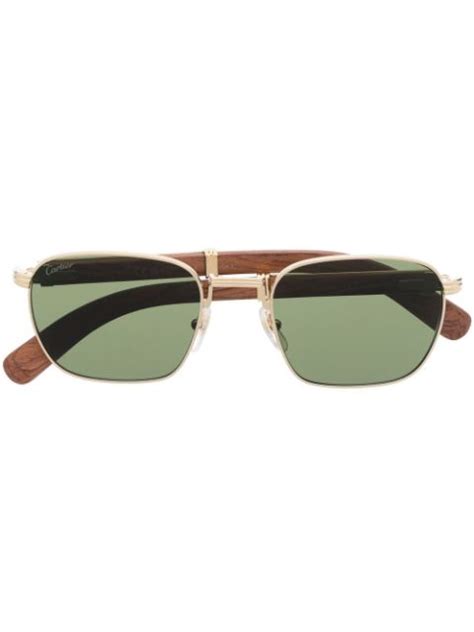 Cartier Eyewear Para Hombre Lentes De Sol Y Armazones Farfetch